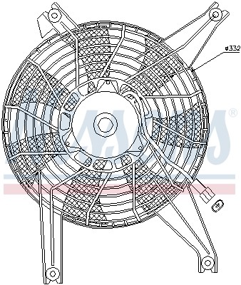 Fan radiator for - fan,,