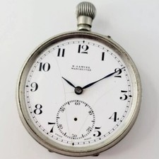 ANTIQUE "H SAMUEL" "TACY" MECHANICAL POCKET WATCH VINTAGE FOB