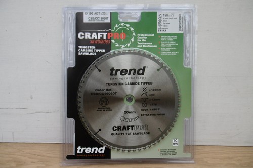 Trend 190mm 60t 20mm - 190mm,