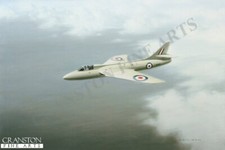 Gerald Coulson Aviation art prints First Flight RAF Hunter Neville Duke SIGNED