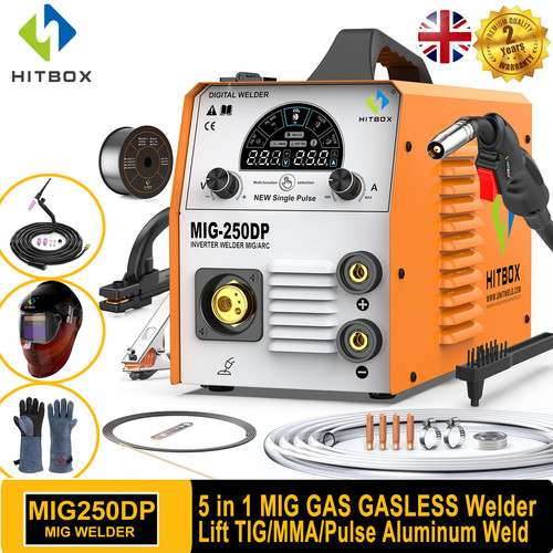 Hitbox 5in1 gas gasless - gas/gasless, mig