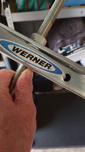 Werner adjusgtable ladder