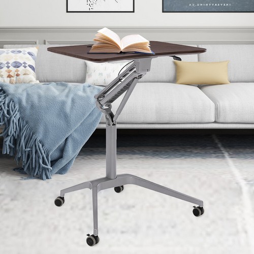 Mobile computer desk bedside - computer,