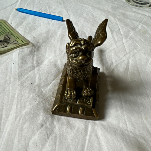 Bronze art deco winged - deco,