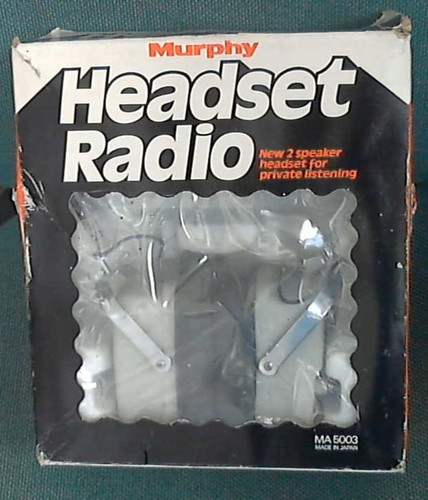 Murphy headset radio - -, ma