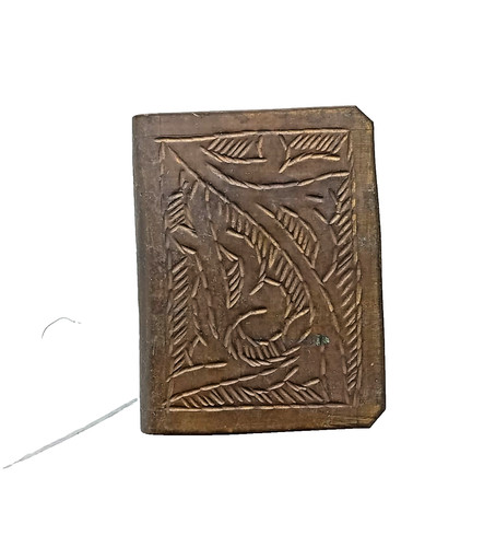 Vintage brass matchbox holder - matchbox,