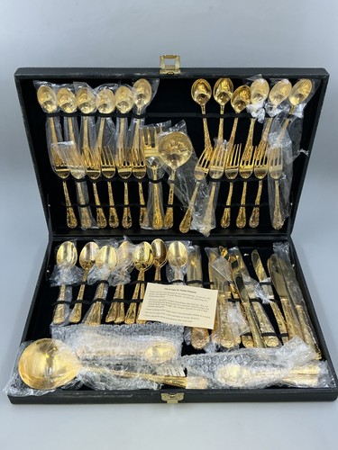 Vintage rogers 63pc gold - vintage,