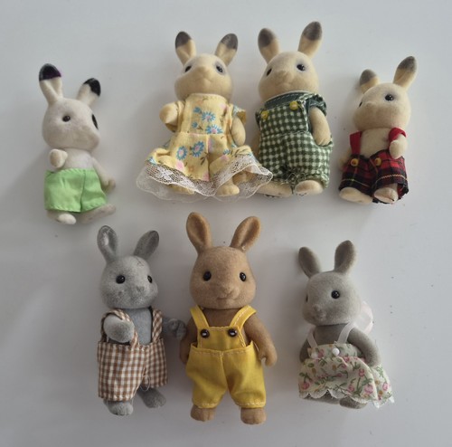 Vintage sylvanian families - 7x,