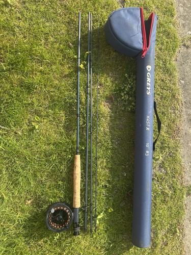 Greys g4st fly rod - g4st, reel