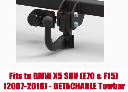 Detachable tow bar for - for, x5