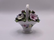 Aynsley Wild Tudor Flower Basket Ornament VERY RARE