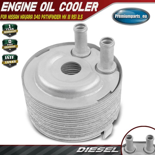 Engine oil cooler for nissan - engine,