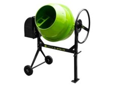 Zipper Cement Mixer 130L BTM130 550W 240V Cast Iron Drum Concrete