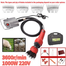 1000W Electric Sheep Goat Shearing Machine New Clipper Shear Cutter Wool Scissor