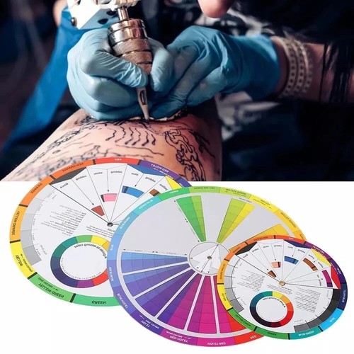 Artists colour wheel mixing - artists,