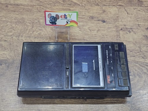 Vintage cassette tape recorder