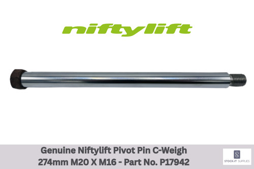 Niftylift pivot pin weigh - pin, c-weigh
