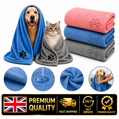 Microfibre towel for dogs - towel,