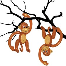2 x Inflatable Monkey's 58cm