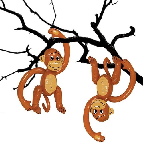 Inflatable monkey s 58cm - monkey's,