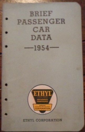 1954 ethyl passenger car - 1954,