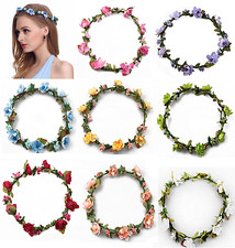 Flower Garland Headband Floral
