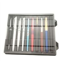 1pc Pencil Storage Box Stationery Office Supplies Clear Fountain Pen Box Case
