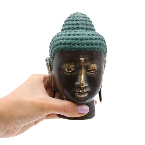 Large antique brass - large, buddha