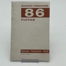 Massey Ferguson 86 Plough