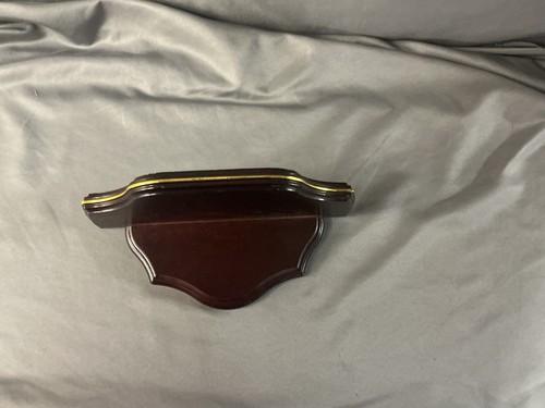 Vintage wood wall shelf - wall, with