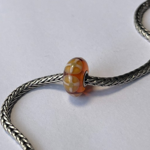 Trollbeads unique ooak brown - trollbeads,