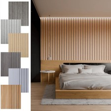 5x Wall Panel Light Oak