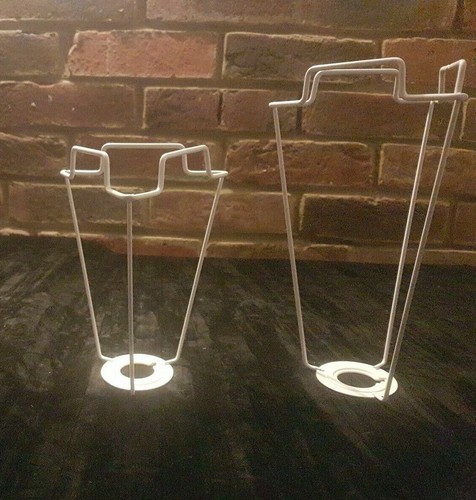 Lamp shade carrier frame - lamp,