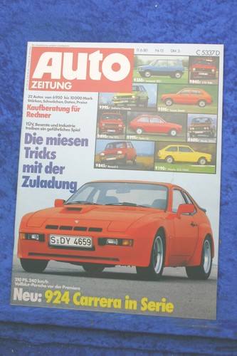 Auto zeitung bmw 745i - auto, 13/80