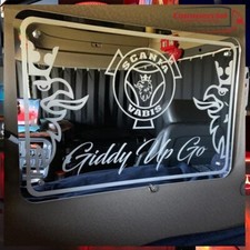 SCANIA VABIS ULTRA BRIGHT LED TRUCK MIRROR 60X40CM 24 VOLT