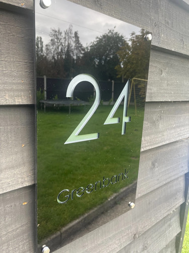 Custom door signs house - door,