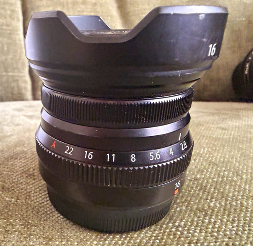 Fujifilm fujinon 16mm 2 8 - xf, f/2.8