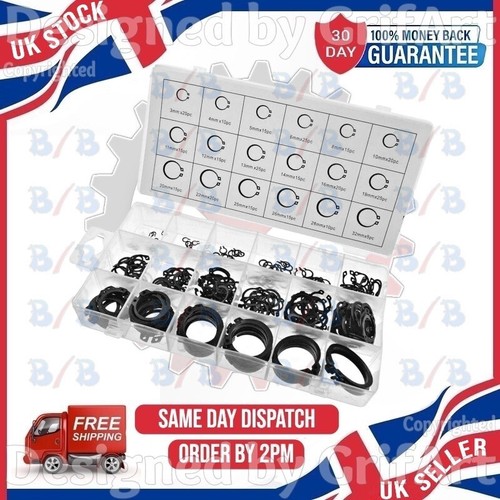 300pc mixed external circlip - external,