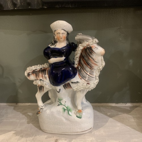 Antique staffordshire figurine - staffordshire,