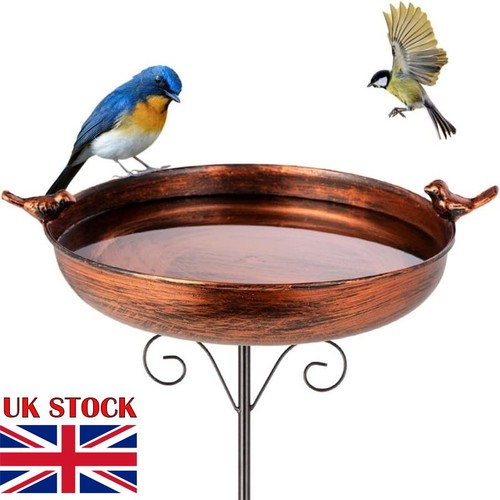 Metal bird bath bowl - bowl, with
