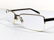 Specsavers Titan 289 - Titanium Half Rim Eyeglass Frames - 53[]18-130 Bronze