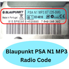 Unlock Code for CITROEN C3