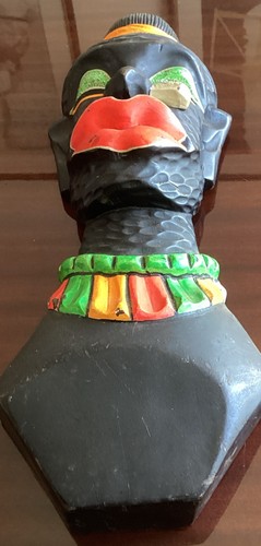 Vintage tribal mask - vintage,