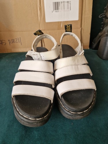 Martens white sandles good - dr,