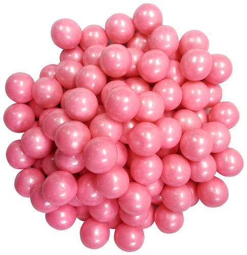Light pink pearl gumballs - light,