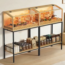 Wooden Hamster Cage Tempered