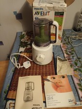 Philips Avent 2-in-1 Steamer and Blender - Steam and Blend Baby Food 
