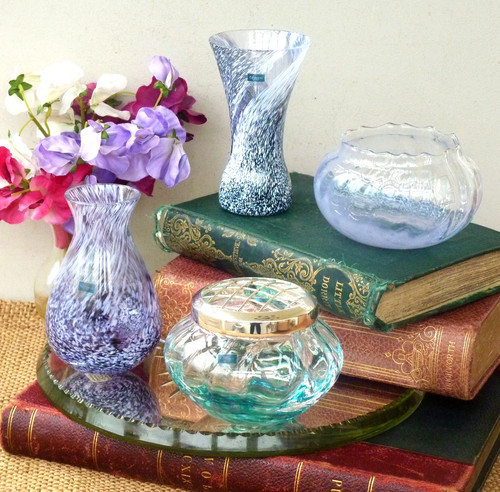 Caithness glass vase - caithness,