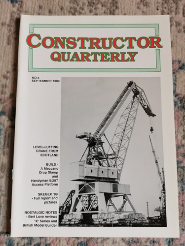 Constructor quarterly 5 - constructor, #5