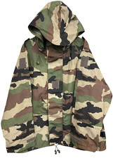 Waterproof Jacket Goretex French Army Issue Parka CE Camo 3 Layer Fabric